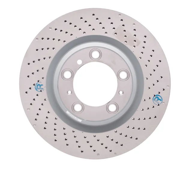 R1 Concepts PXP-02062D Hi-Carbon Alloy GEOMET Coated Rotor - Drilled